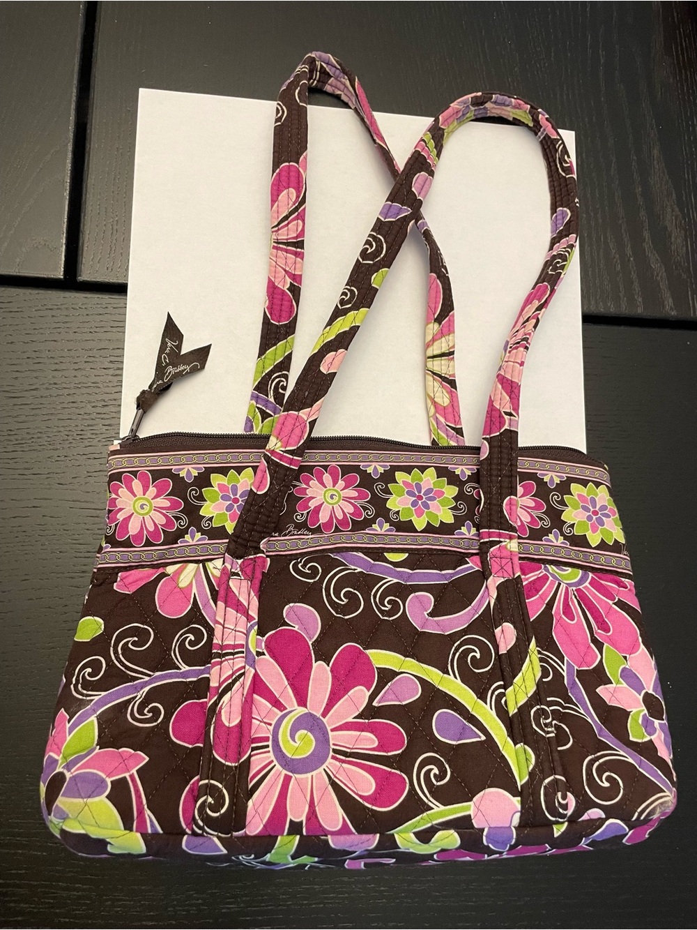 Vera Bradley Retired Purple Punch pattern - 3 piece set - Picture 2 of 11